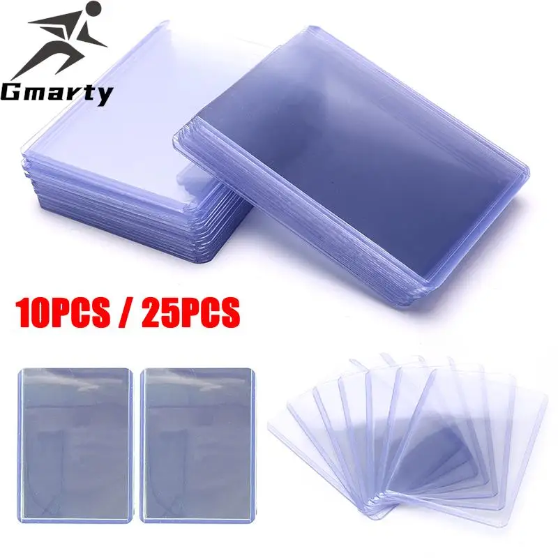 

1/10/25pcs Top Loader Board Game Cards Outer Protector Gaming Trading Card Holder Sleeves for Football Basketball Sports Card