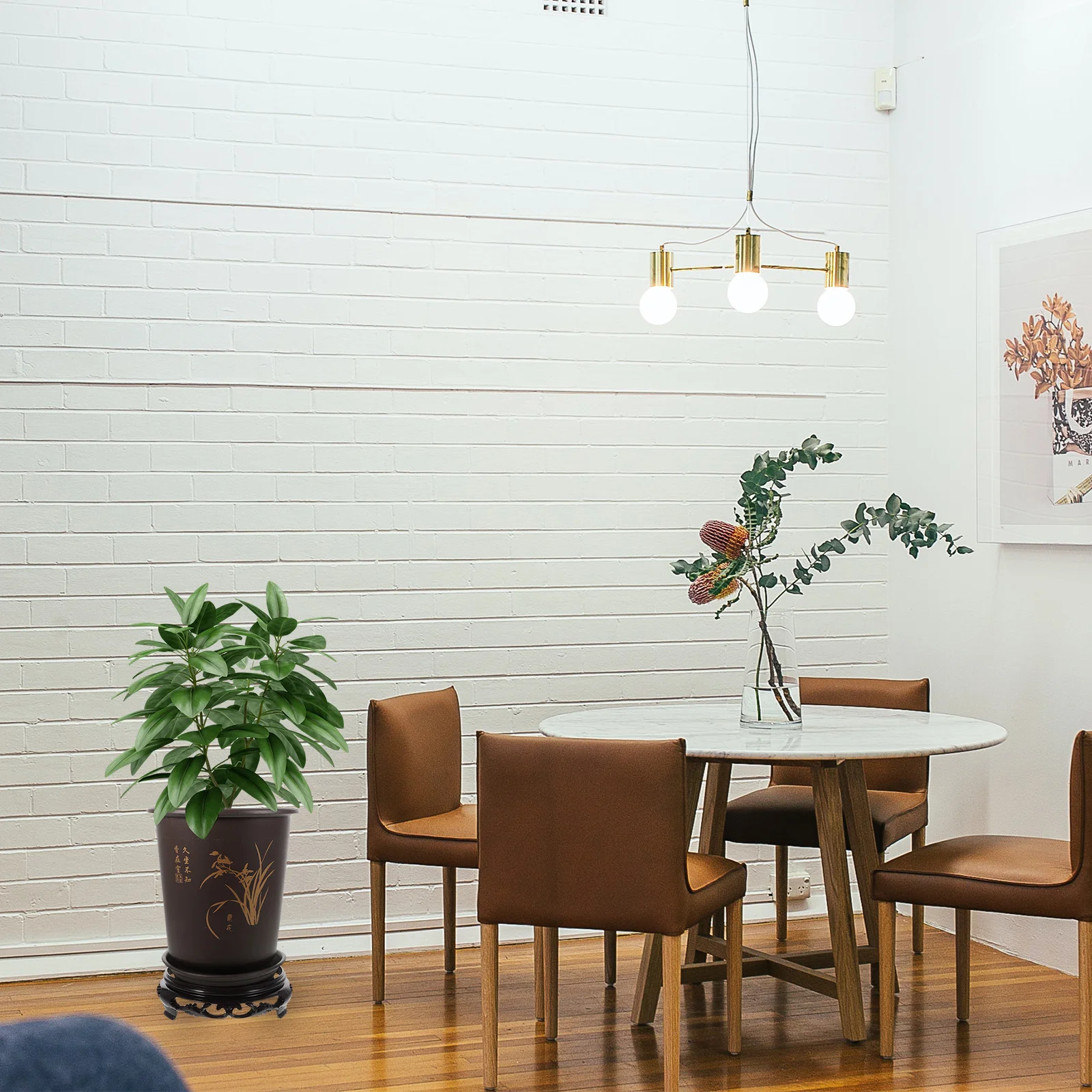 

Clivia Flowerpot Plastic Planting Container Stand Outdoor The Fence Indoor Flowerpots Abs Orchid Stands