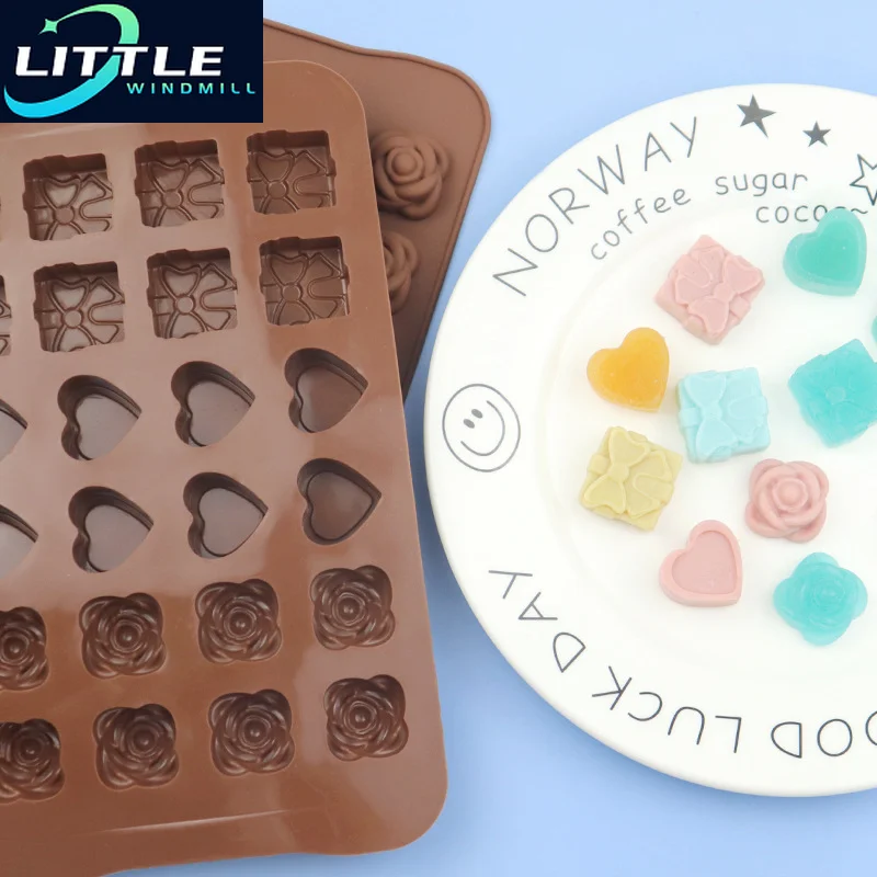 

Новые формы для шоколада, силиконовая антипригарная форма для пищевых продуктов, дизайн для выпечки тортов, форма для конфет, силиконовая 3D форма, кухонное приспособление «сделай сам»