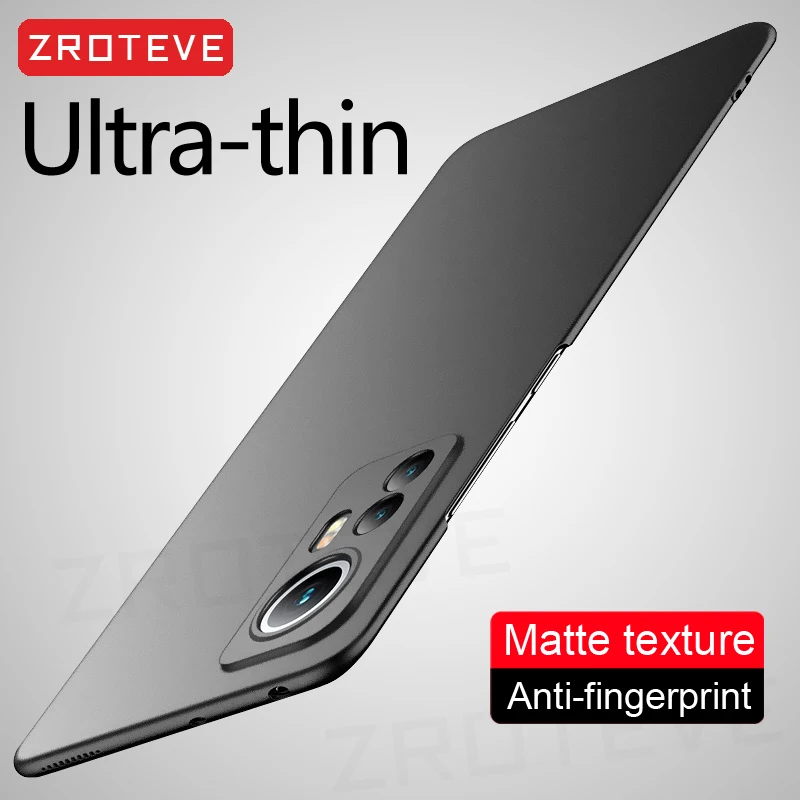 

Mi12 Case ZROTEVE Ultra Thin Hard PC Matte Cover For Xiaomi Mi 12 T X 12X 12S 13 11 11T 12T Pro Xiomi Mi12T Mi13 Mi11 Lite Cases