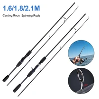 portable telescopic fishing rod ml tone rod straightcurved handle sea pole 1 65m1 8m2 1m travel ice sea fishing rod