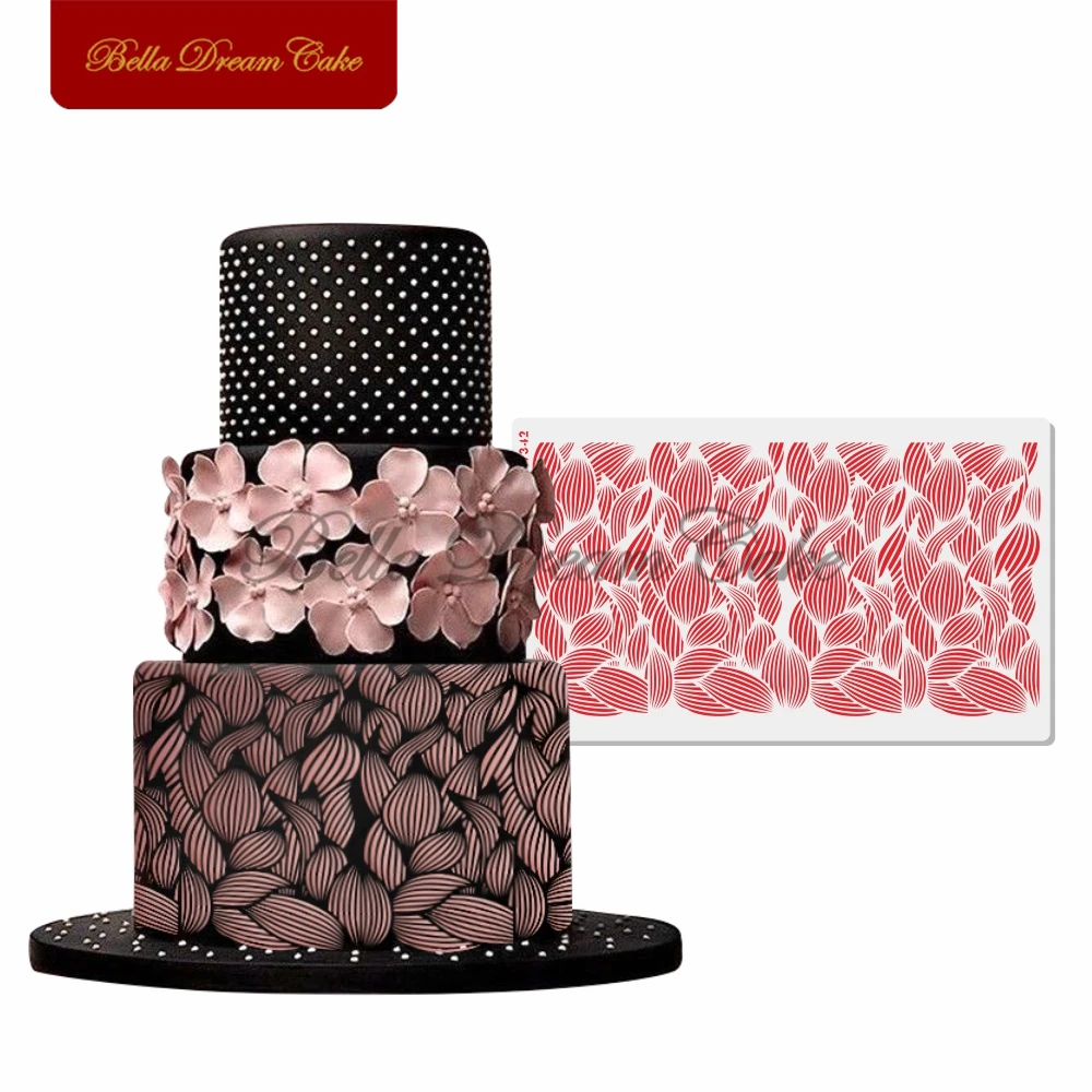 

Цветочный трафарет для торта из ПЭТ