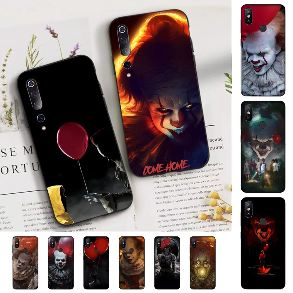 Stephen King S It Pennywise Phone Case For Xiaomi Mi 5X 8 9 10 11 12 Lite Pro 10T PocoX3pro PocoM3 Note