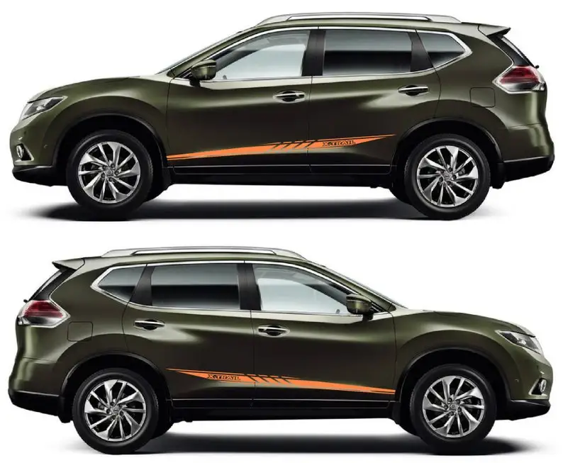 

Stripe Decal Graphic stickers Kit Compatible with X-Trail