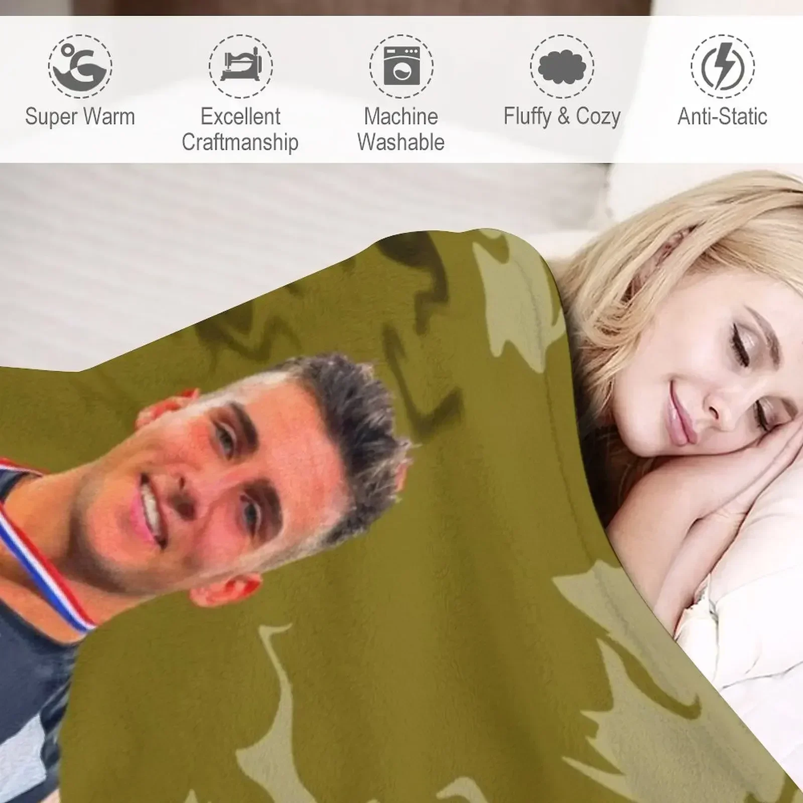 Одеяло Nick Whisper Daicos Top Gun Machine Best Player Magician очень большое одеяло и пледы для зимних