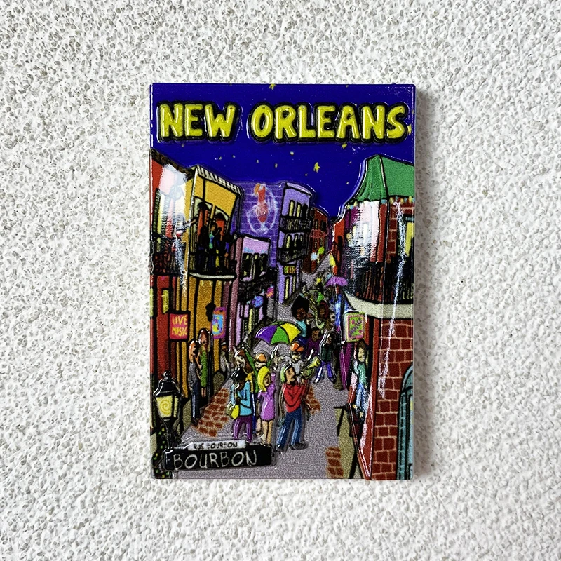 Новый Орлеан Путешествие Мемориал Ремесла Домашний декор культурный креативный