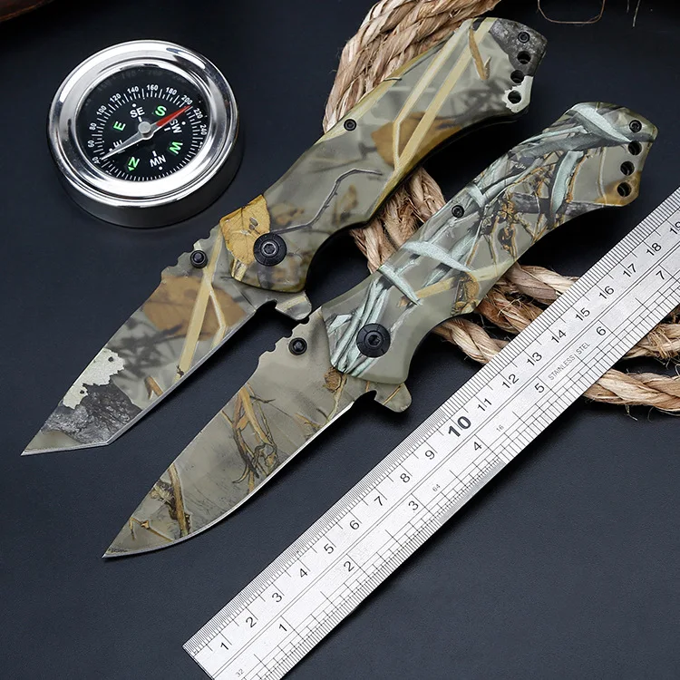 

Modern tactical high hardness folding knife multifunctional folding knife self-defense outdoor knife survival tool hunting knife