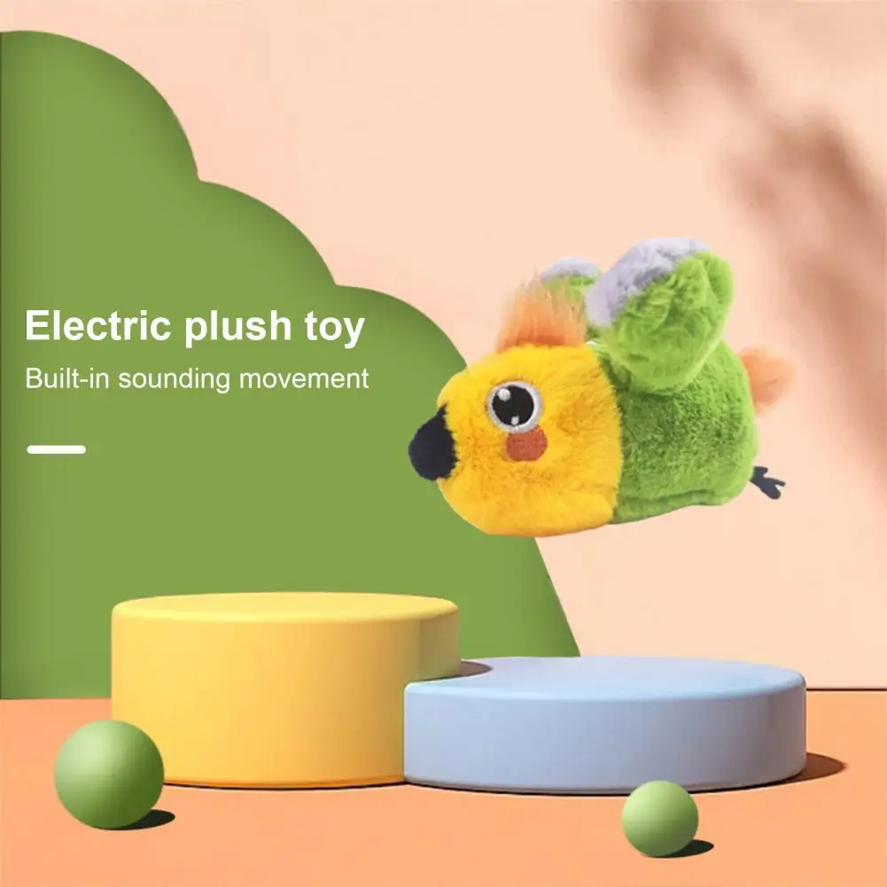 

Engaging Cat Toy with Vibration Sound Rechargeable Cat Toy Set Electric Simulation Mouse Toy Automatic for Breeds for Pouncing