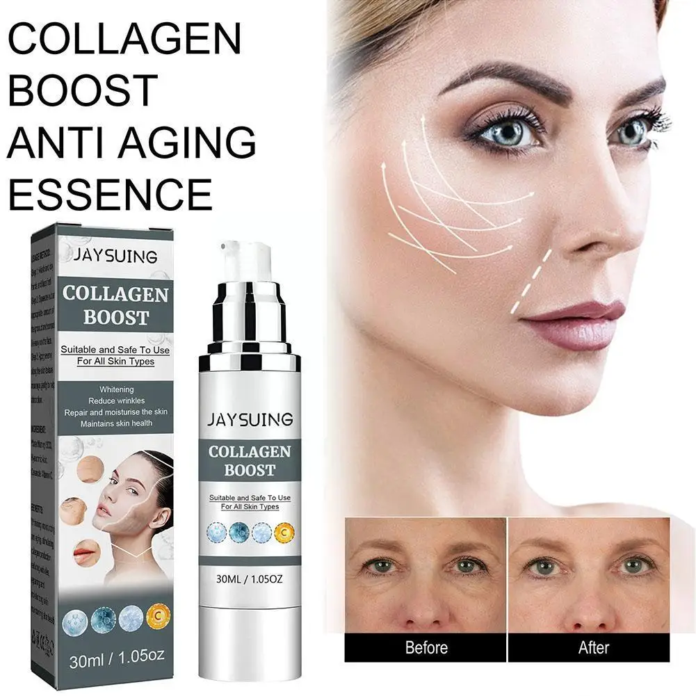 

Крем для удаления морщин с коллагеном, Антивозрастная коллагеновая эссенция и антибликовое средство, выпрямление пятен, H0F2