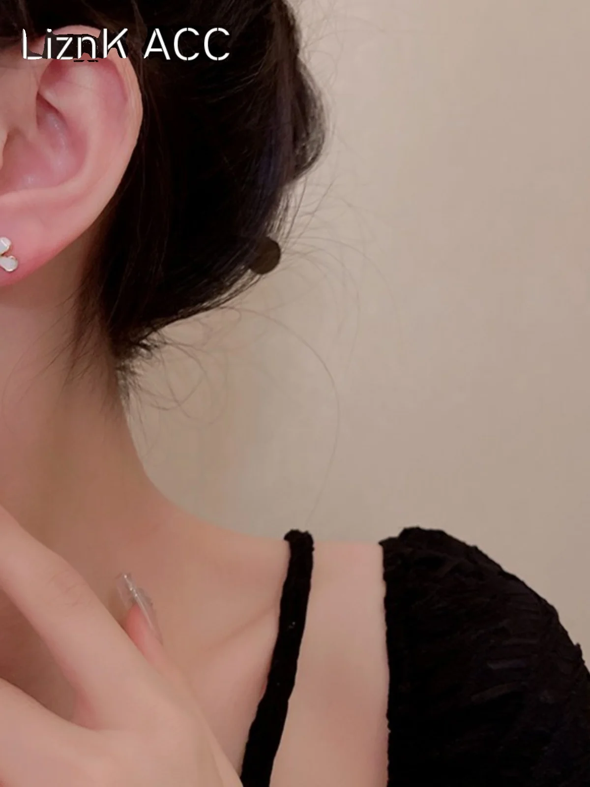 Серьги с камелией женские дизайнерские высококачественные легкие роскошные