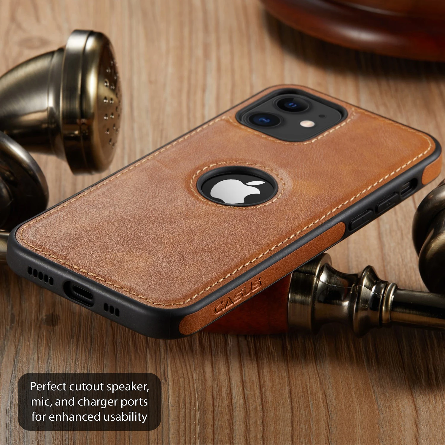 Luxury PU Leather Phone Case For iPhone 14 pro max 13 11 12 Pro Max XR XS Max X 7  6 Plus case leather Slim Soft Back Cover Case