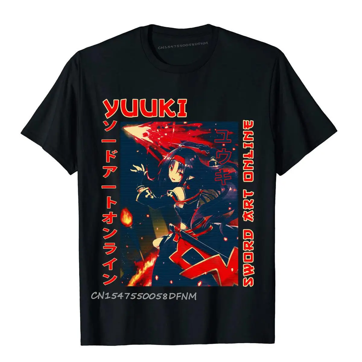 

Funny Top T-Shirts Special Sword Art Online Retro Art Premium Cotton Men's Tops Tees Tight Camisas Hombre