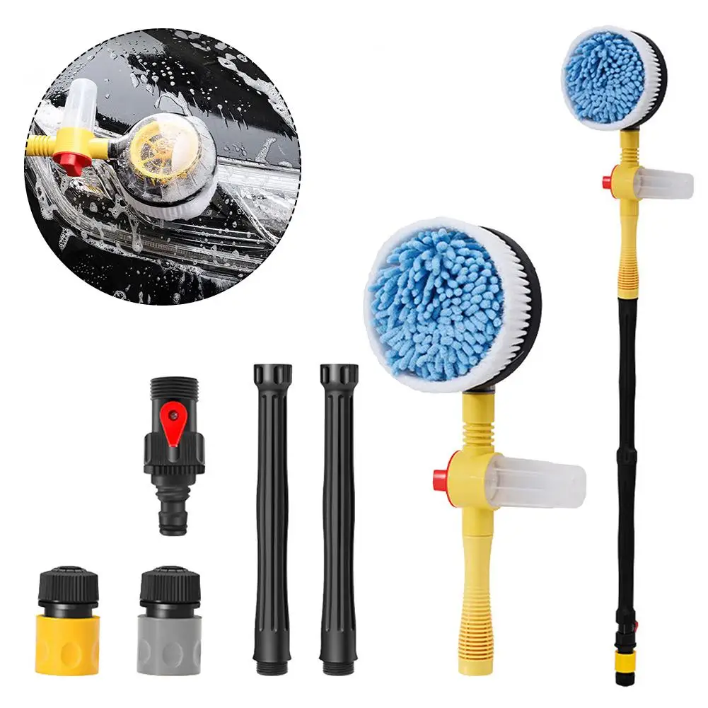 

Brand New Wash Mop Set Telescoping Brush Tools Wash Brush Wash Mop Yellow
