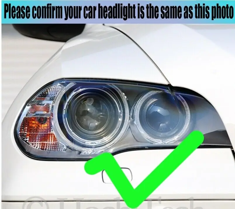 

Cotton Angel Eyes 1 set 2x110mm + 2x 158mm 6000K, for BMW E70 2006-2013