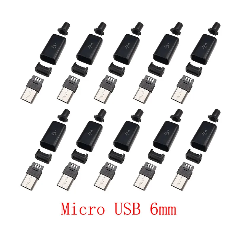 

LOCHEUK Micro USB 5-контактный разъем для пайки 10 шт.