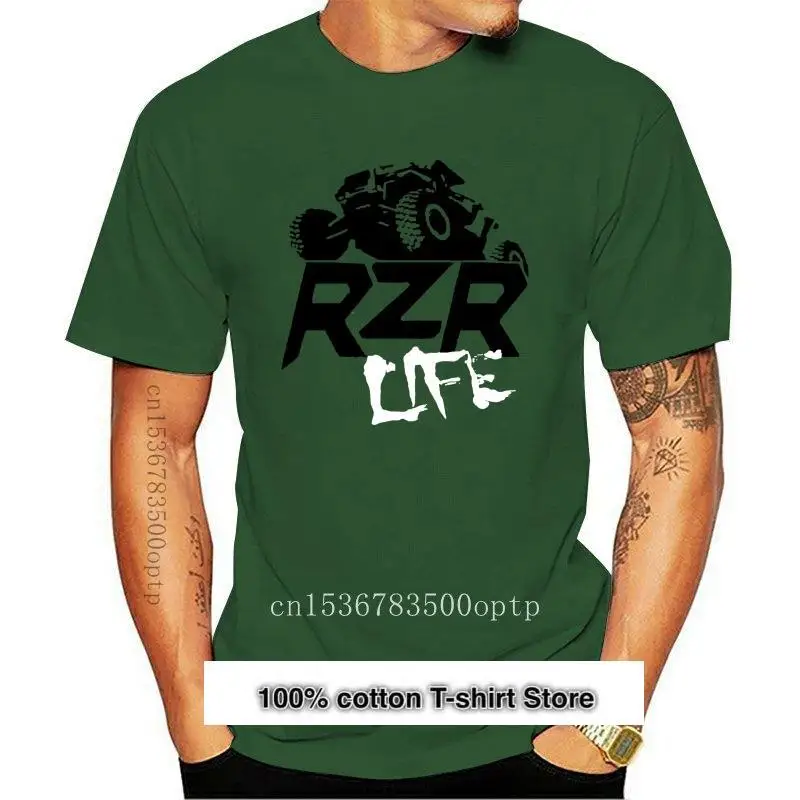 

Polaris-Camiseta Rzr Life, camisa clásica naranja, novedad de 2021