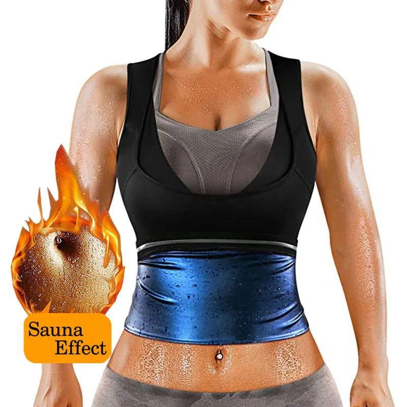 

New Winter Thermal Underwear Warm Thick Tank Top Sauna Simple Solid Slim Warm Body Shaper Vest Ladies Sweatshirt Workout Tops