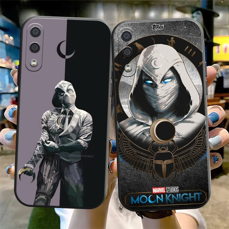 

Marvel Logo Moon Knight Phone Case For Samsung Galaxy S20 S20FE S20 Ulitra S21 S21FE S21 Plus S21 Ultra Soft Coque Back Funda