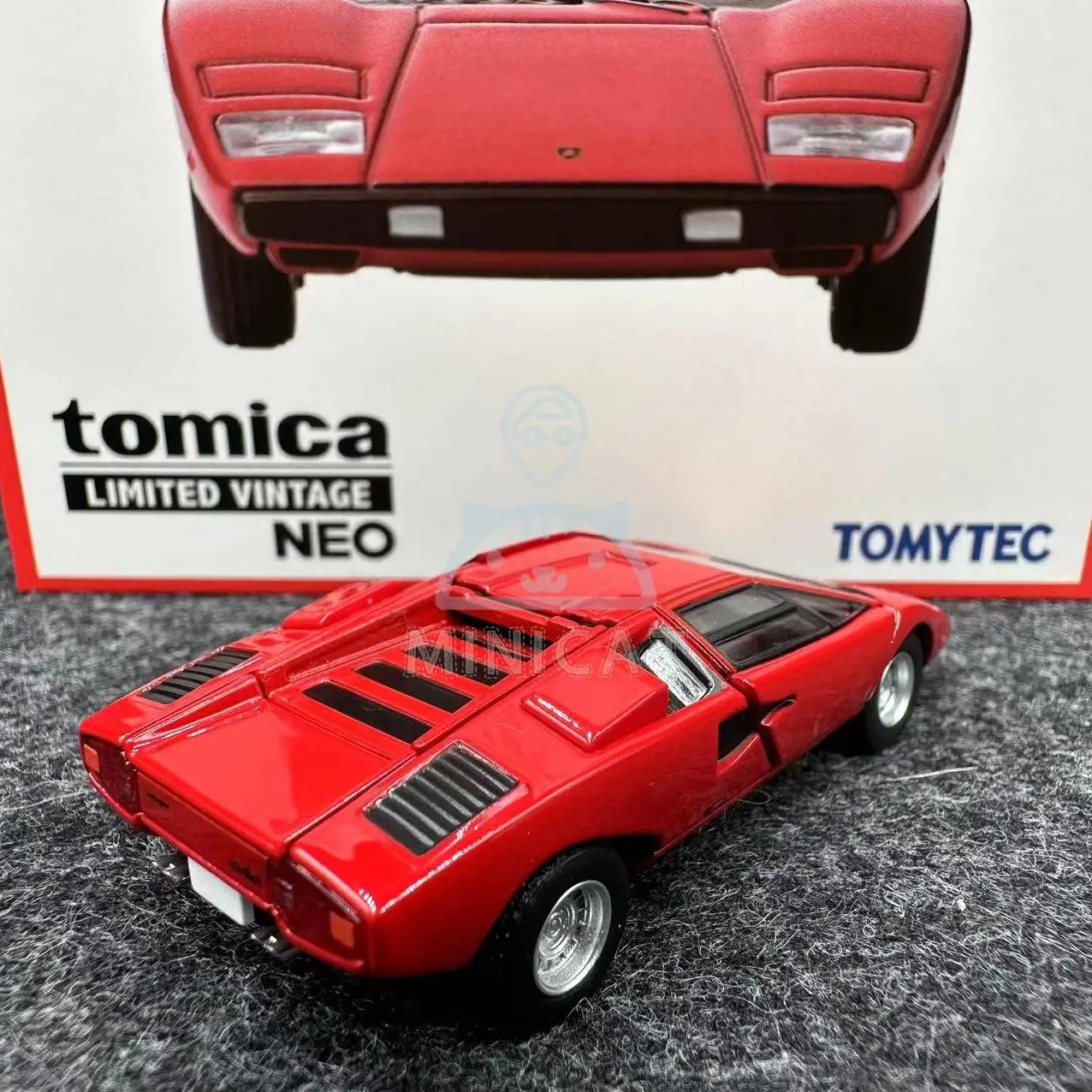 Tomytec Tomica TLV 1/64 LV-N Countach LP400 коллекционные модели автомобилей из литого сплава