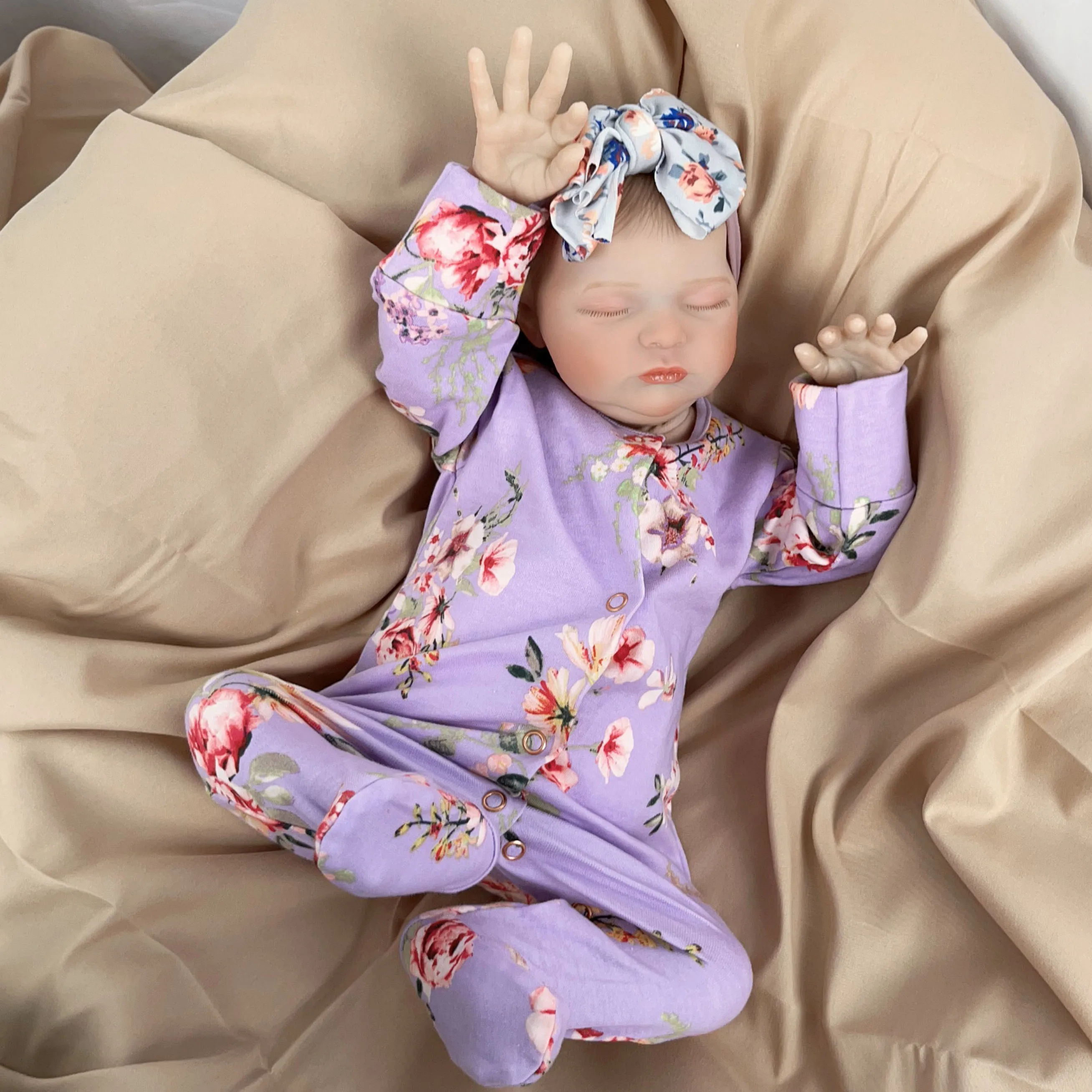 Кукла реборн уже окрашенная 21 дюйм 52 см