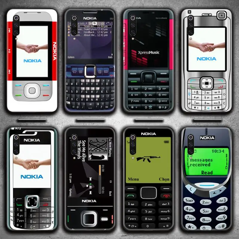 

Funny Nokias Fashion Phone Case for Xiaomi Mi Note 10 Lite Mi 9T Pro xiaomi 10 CC9 9SE