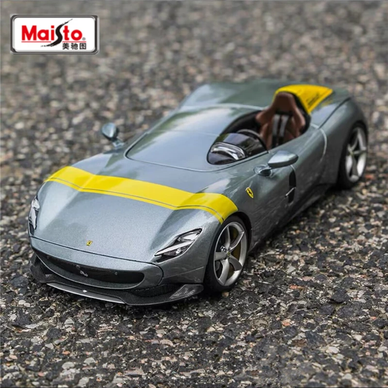 

Модель спортивного автомобиля Bburago Ferrari Monza SP1 из сплава, 1:24
