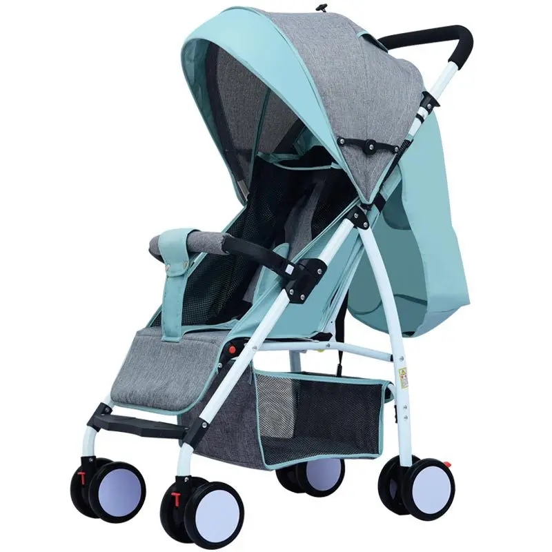Baby Stroller Four Seasons Can Be Used Shock-absorbing Simple Small Lightweight Portable Umbrella Car Child Children's Trolley