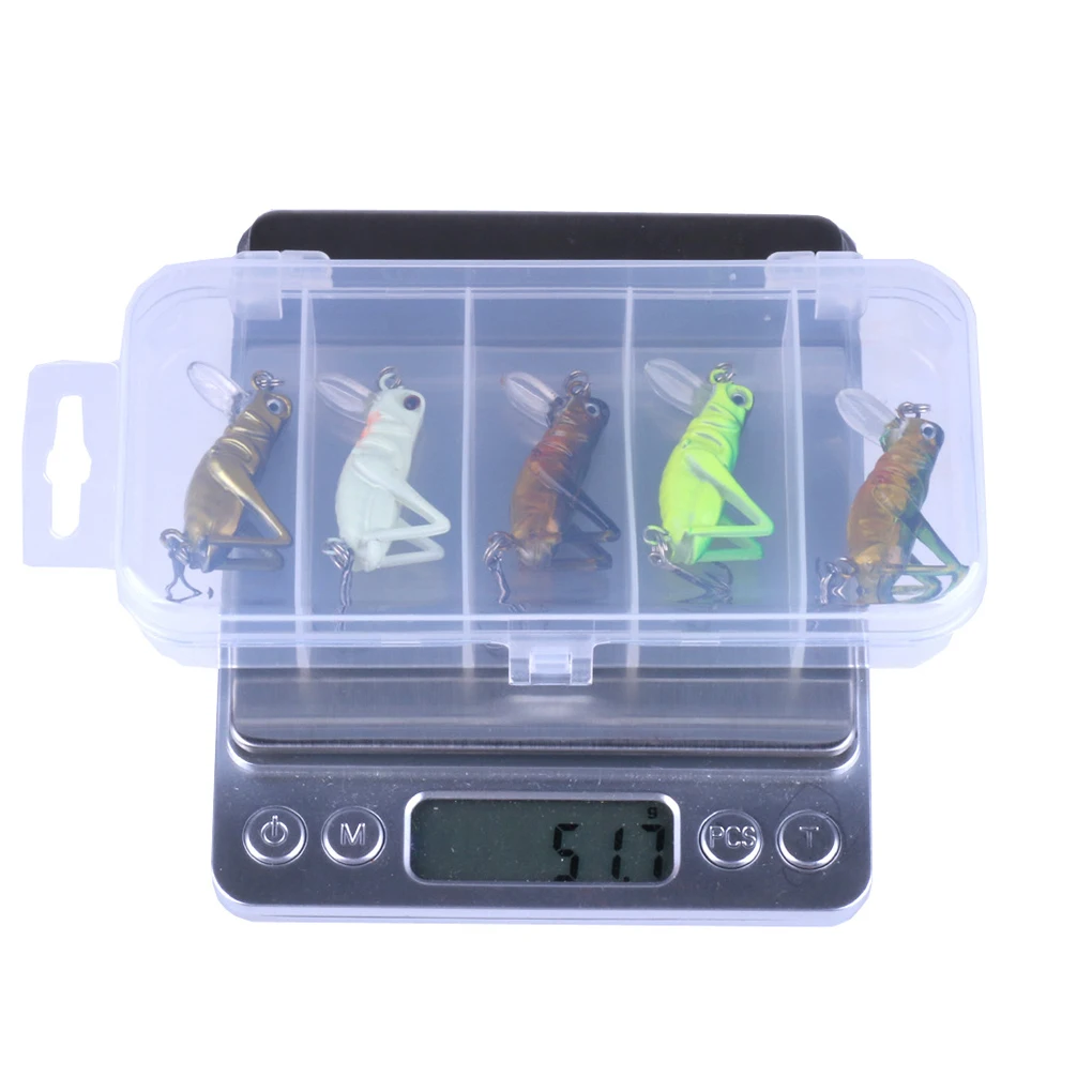 5 шт. искусственная рыболовная приманка