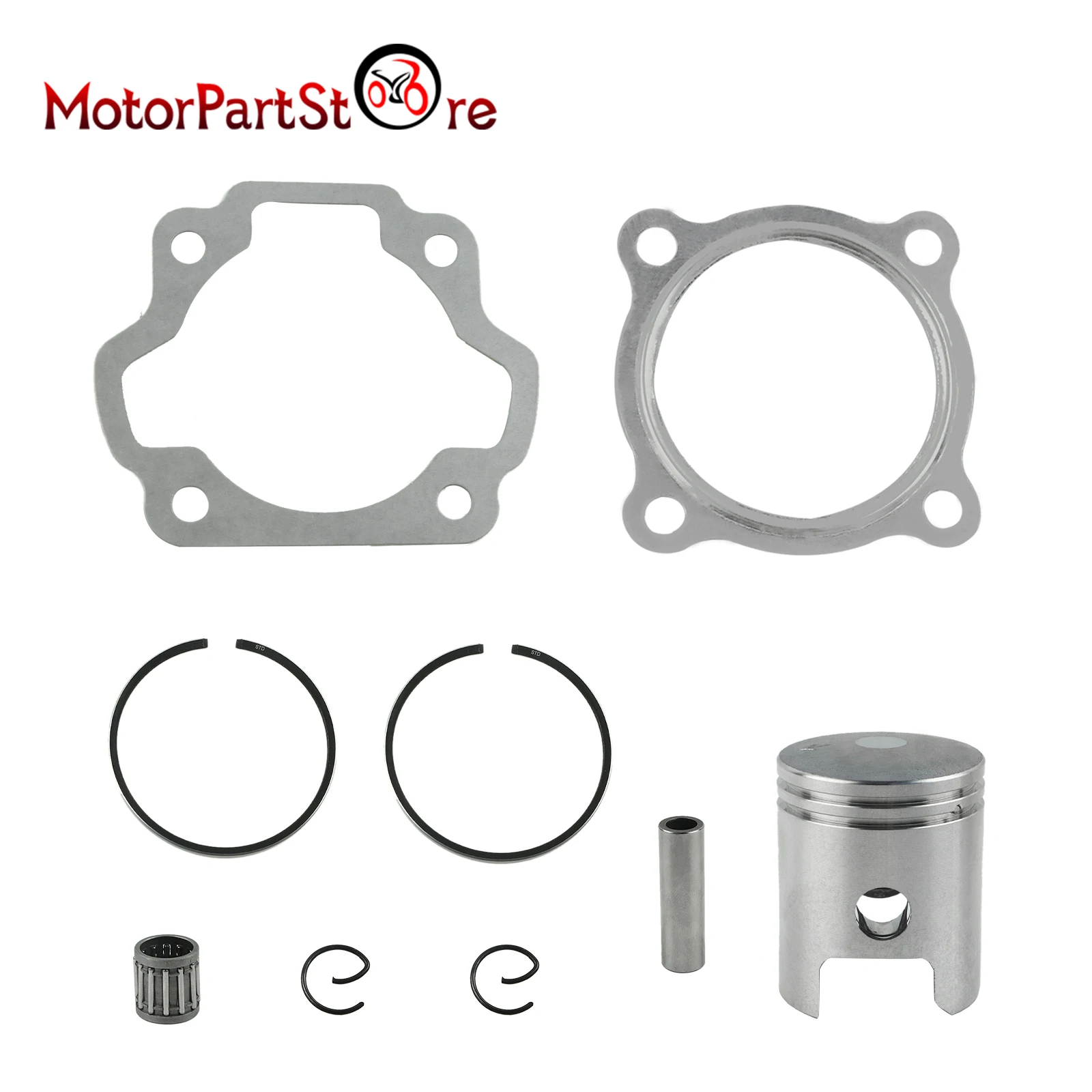 47 мм поршневые кольца цилиндра Комплект прокладок для Yamaha PW80 PW 80 PY80 YZinger PEEWEE YZ80