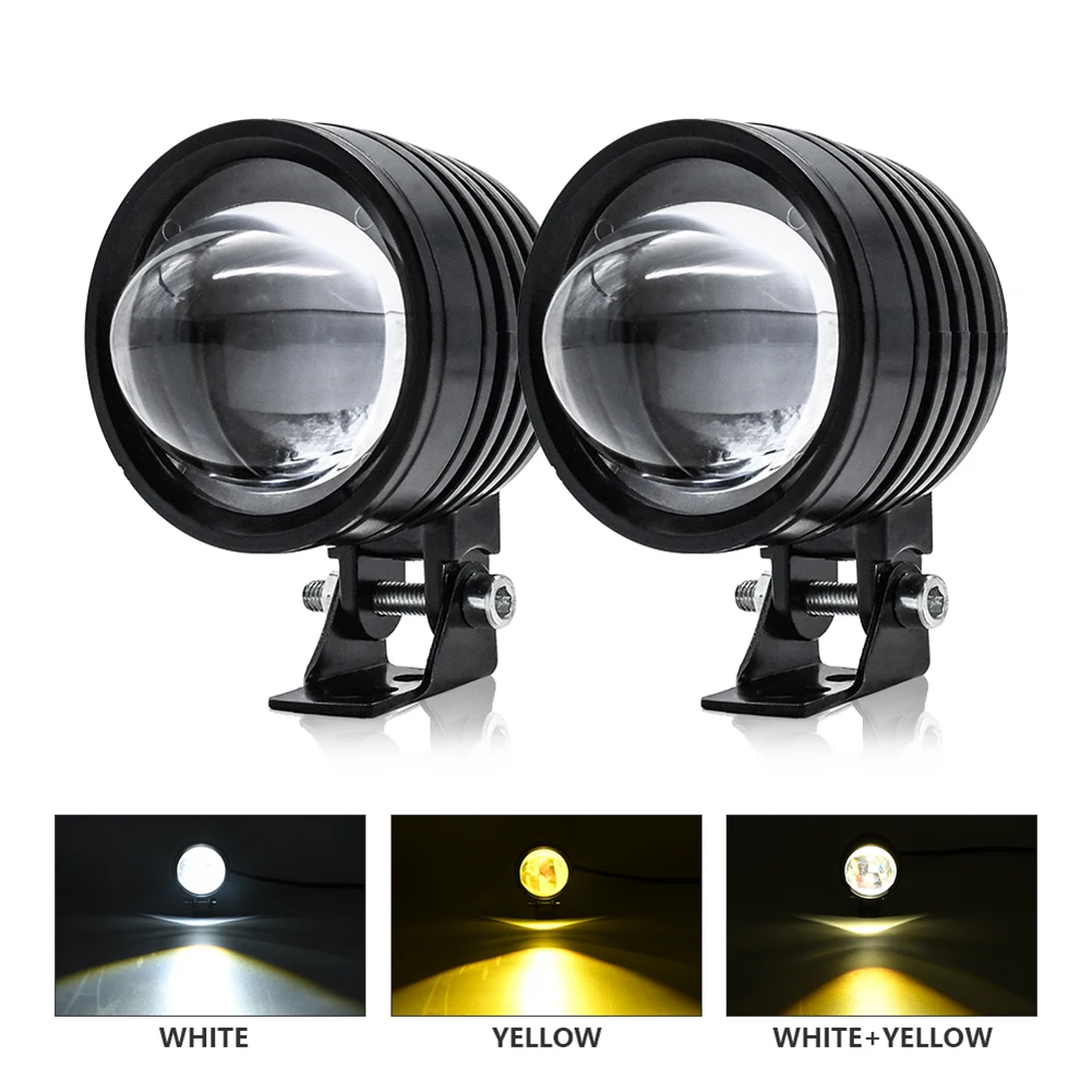 

Led Work Light 2 Inch 6000K White 3500K Yellow Driving Light Fog Lights Car UTV Truck Off Road Motorcycle led Spotlight 12V 24V