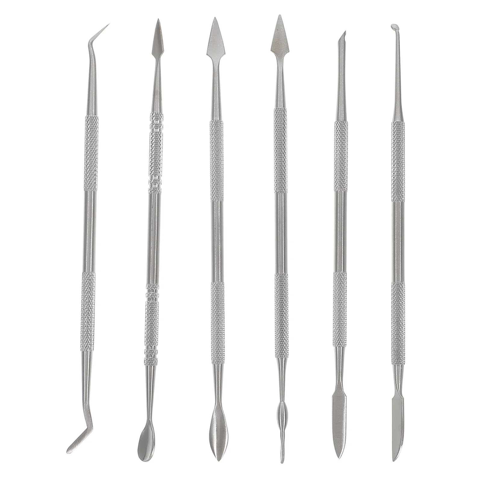 

6pcs Polymer Clay Scraping Tools Polymer Clay Scrapers Stainless Modeling Tools Ceramic