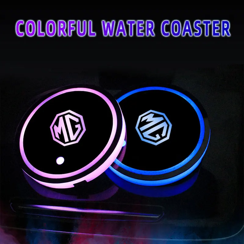 

Для MG Logo GT MG3 MG5 MG6 MG7 TF ZR ZS ES HS GS Boris 3 автомобильный коврик для чашки, автомобильный держатель для напитков, аксессуары для автомобиля