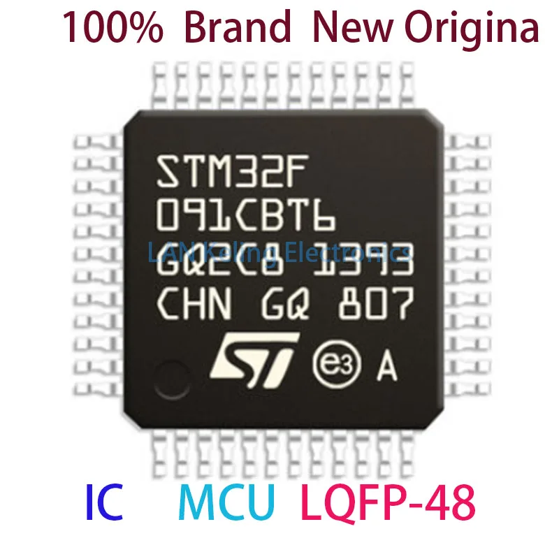 

STM32F091CBT6 STM STM32F STM32F091 STM32F091CB STM32F091CBT 100% Brand New Original IC MCU LQFP-48