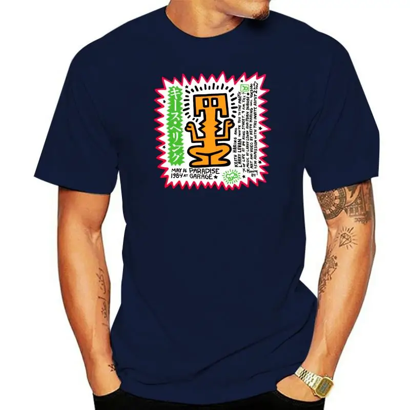 

Винтажная Футболка Paradise Haring, Размеры S M L Xl 2Xl