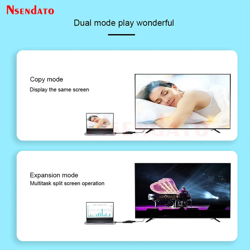 Адаптер 1080P 60 Гц USB 3 0 в HDMI конвертер адаптер для телефонов на Android Macbook Windows ПК ТВ -