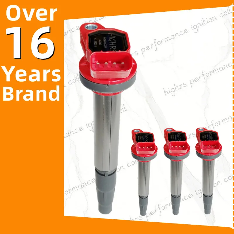 Фото 4 шт. 90919-02258 UF-596 C1714 UF-619 Катушка зажигания Corolla Matrix Prius Scion xD 1.8 RAV4 90919 02258 9091902258 №2