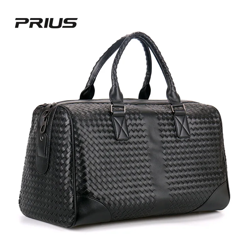 100% leather travel bag luxury men's large capacity portable men's shoulder bag men's handbag outdoor travel backpack