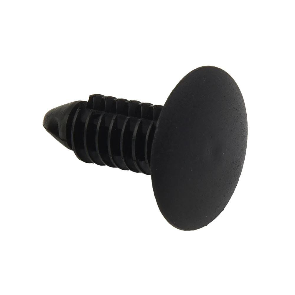 

Plugs Bumper Clips Set Of 4 7mm Hole Accessories Black Cover For Front Holes License Plate Parts Plastic Durable