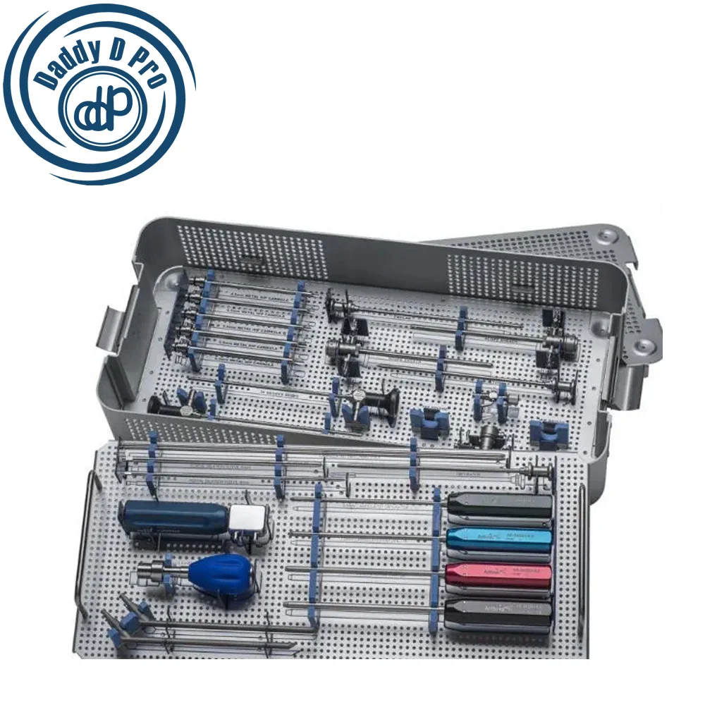 

HIP ARTHROSCOPY INSTRUMENTS SET 22 PIECES ORTHOPEDIC INSTRUMENTS