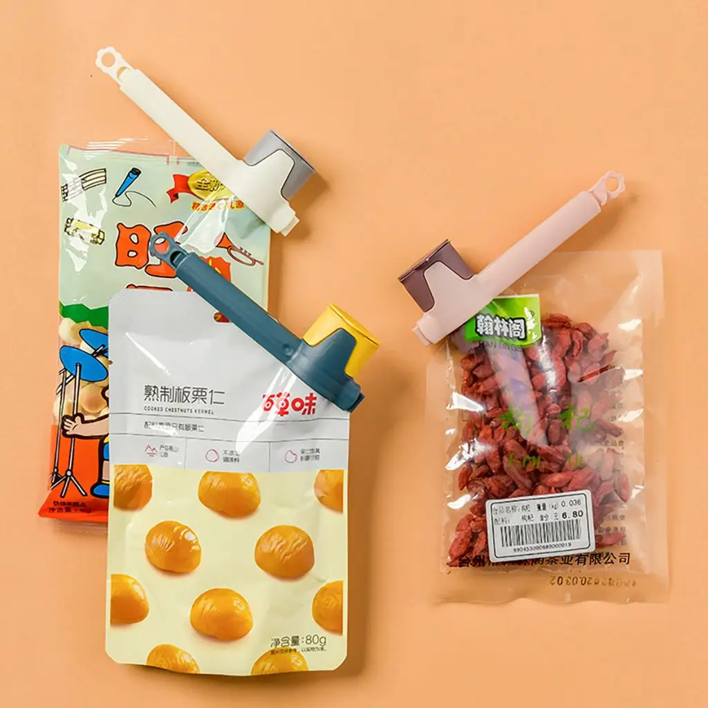 

Зажим для пакета для пищевых продуктов с крышкой, 1 шт.