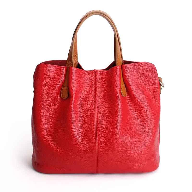 

Women's Genuine Leather Bags Handbags Crossbody Bags Shoulder Bags Genuine Leather Bolsa Feminina Tote