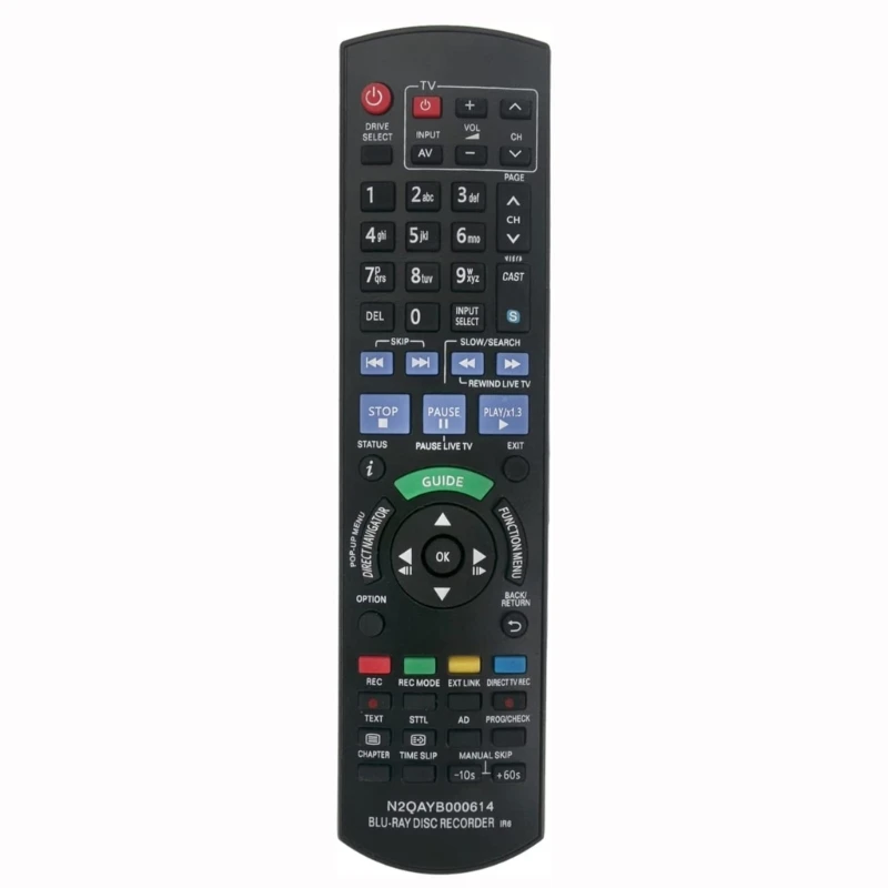 

DXAB Remote Control for Blu-ray Dvd DMR-BWT700EB DMR-BWT700 DMR-BWT800EB Control