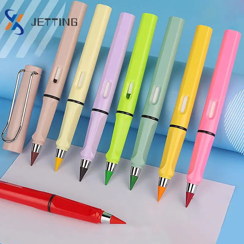 

Цветной вечный карандаш 2B, художественная живопись, неограниченные карандаши для письма, волшебные стираемые стержни, школьные принадлежности