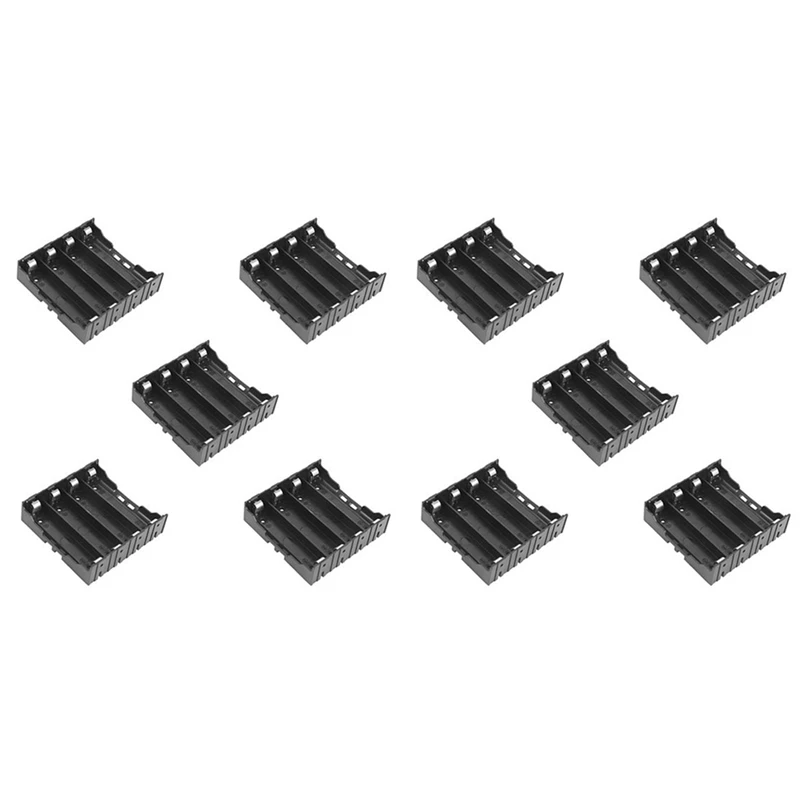 

60X Battery Holder Box Case Black For 4X 13.7V 18650 Battery