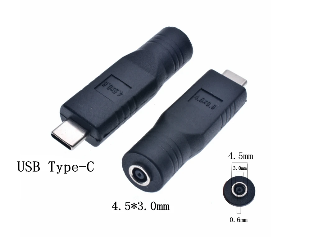 Переходник PD для подключения к порту USB Type-C папа-7 4x5 0 мм 4 5x3 5 5x2 мама ноутбука