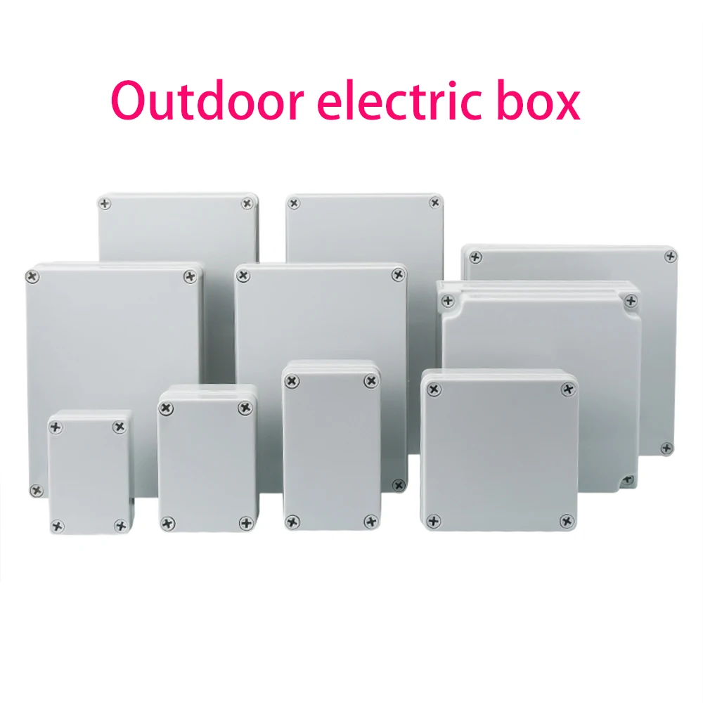 

Waterproof plastic box, ip67 electronics box, instrument design, electrical design box, abs, outdoor, junction box