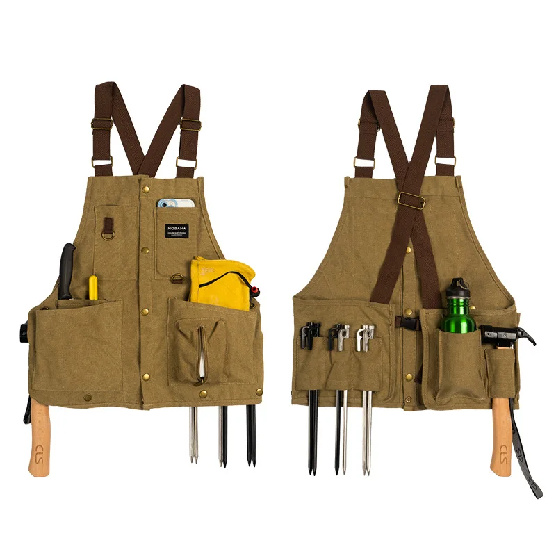 

Outdoor Camping Vest Camping Barbecue Apron Multi-purpose Men and Women Photography Jacket Fishing Vest