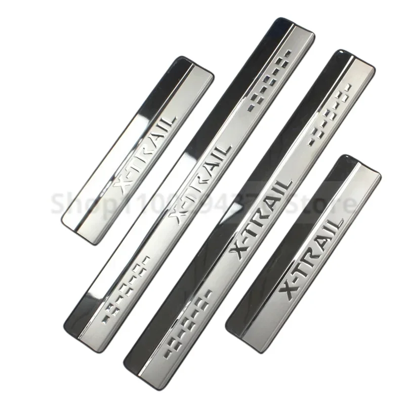 

Для Nissan X-Trail X Trail XTrail T32 2014-2021 гг., накладка на порог из нержавеющей стали, накладка на порог, накладка на педаль, аксессуары для стайлинга автомобиля