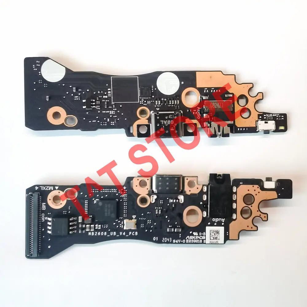 Оригинал для Lenovo Yoga Slim 7 Carbon 13ITL5 13ACN05 переключатель питания Botton USB Type-c аудио плата ввода-вывода тест хорошая Бесплатная доставка