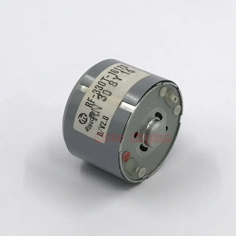 MABUCHI RF-330T-16170 DC1.5V 3V 6V Micro 24mm Mute Round Solar Power Motor Toy | DC